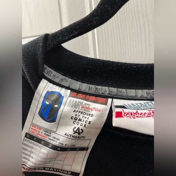 Black Panther Marvel By Johnny Blazer Sweater - Picture 8 of 10